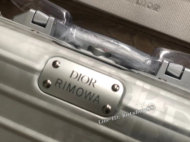 RIMOWA行李箱斜背箱 DR化妝箱 迪奧獨家定制款迷你小箱 gdx1364